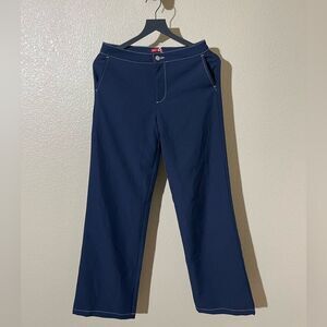 Arthur Arbesser X Yoox Navy Blue Pants